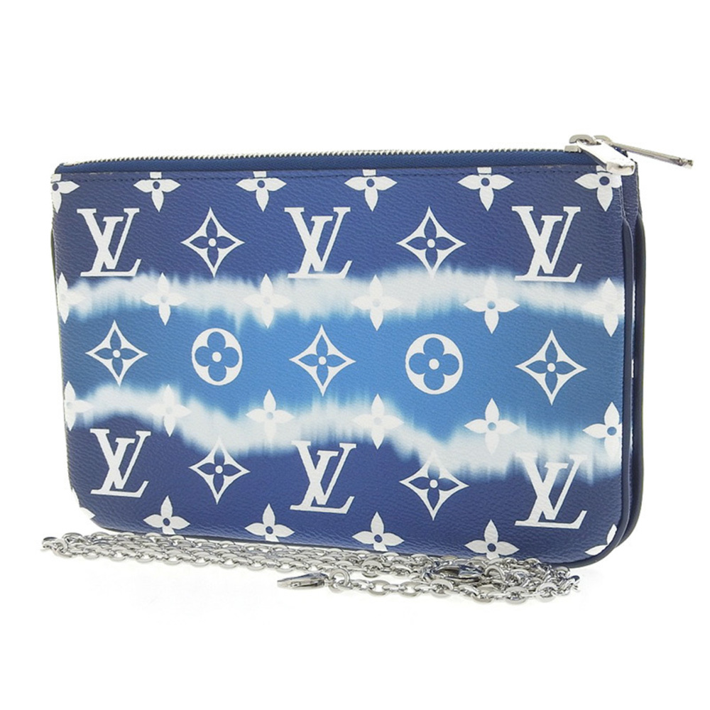 Louis Vuitton Pochette Zip Escale Pink Double Shoulder Bag